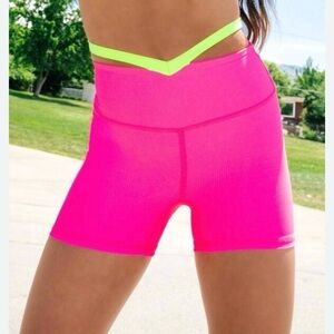 Five Dancewear Flamingo Pink Shorts adult XS Woman’s Athletic